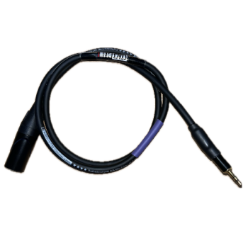 Jack 3.5mm stereo / XLR Męski 1m