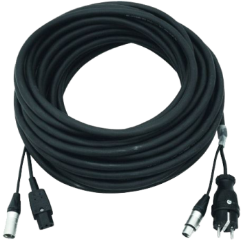 Przewód Multicore IEC + XLR 15m
