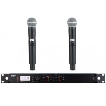 Shure ULXD4D/2xSM58